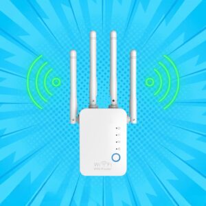 Repetidor WiFi 4 Antenas LV-WR16