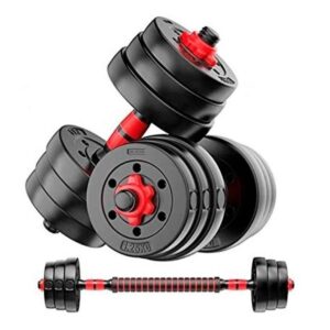 Mancuernas Ajustables de 30 kg con Adaptador