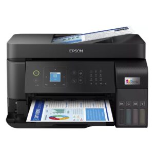 Impresora Multifuncional EcoTank L5590 4 en 1 con Sistema de Tinta Recargable, Conectividad Wi-Fi y ADF de 30 Hojas