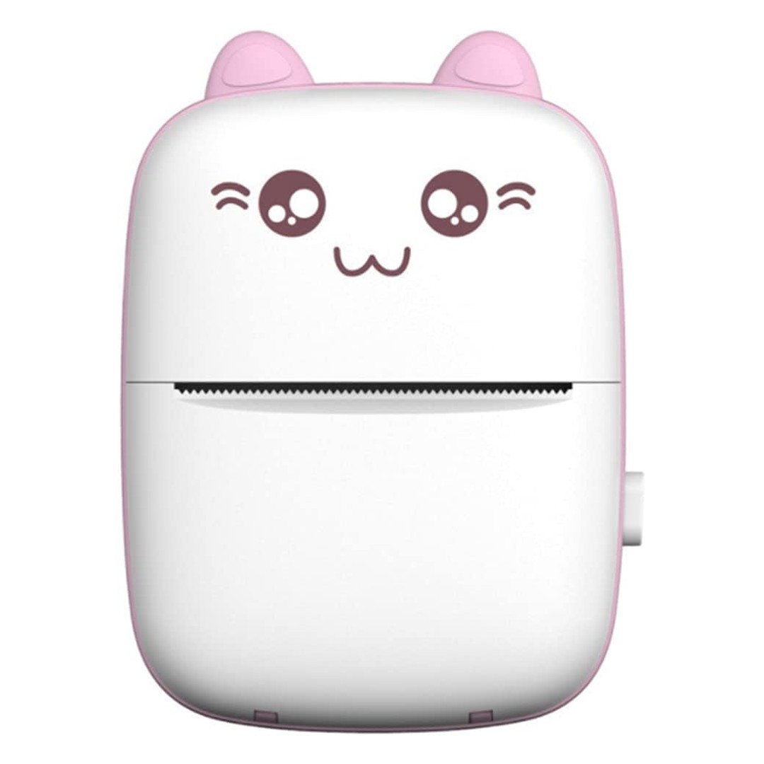 Mini Impresora Térmica Portátil Bluetooth con Diseño de Gato - Imagen 2