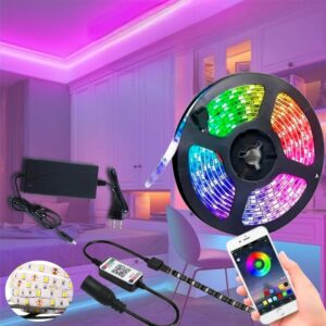 Tira de Luces LED RGB 5050 de 5 m y 12 V