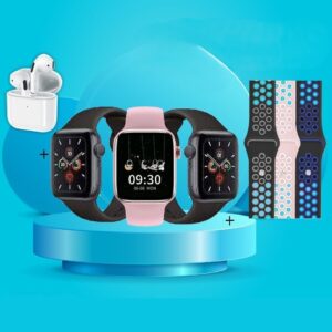 Smartwatch T55PRO más Audífonos Bluetooth Pro 4