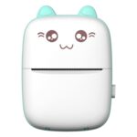 Mini Impresora Térmica Portátil Bluetooth con Diseño de Gato