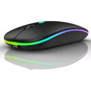 Mouse Inalámbrico LED Recargable MO1